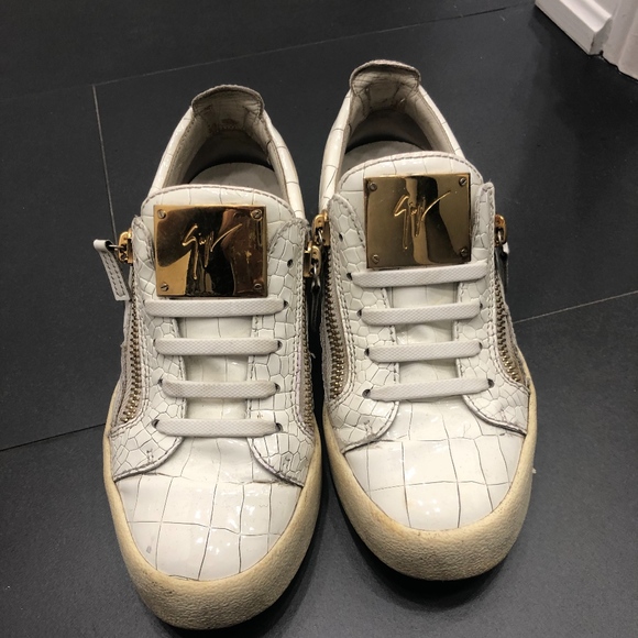 Giuseppe Zanotti White Sneaker - Picture 1 of 2